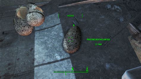 fallout 4 pristine deathclaw egg.